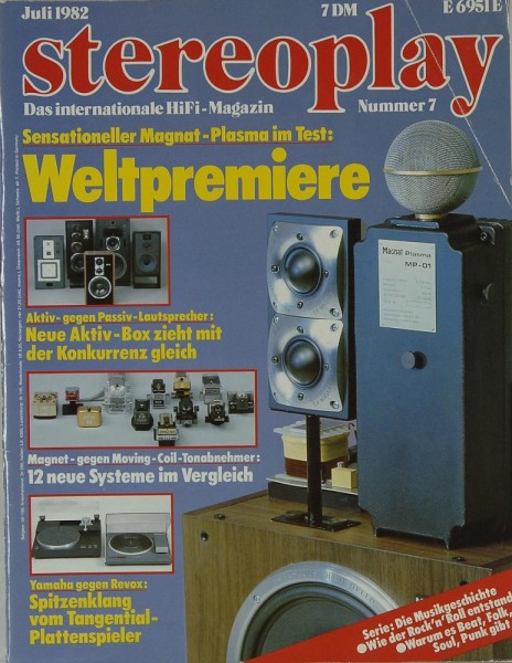 Stereoplay 7/1982 Zeitschrift