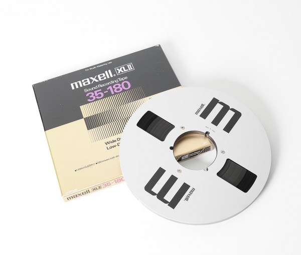 Maxell XLII 35-180 EE Tonbandspule 27cm NAB Metall