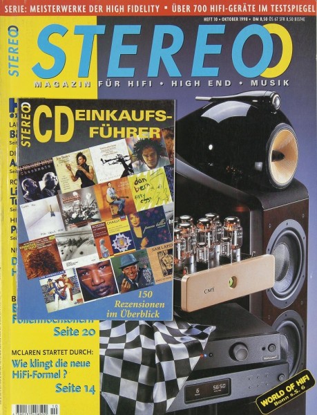 Stereo 10/1998 Zeitschrift
