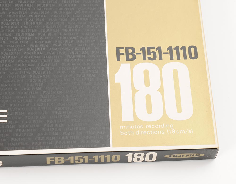 Fuji FB-151-1110 180 27 cm metal NAB with tape | Open Reels | Tape