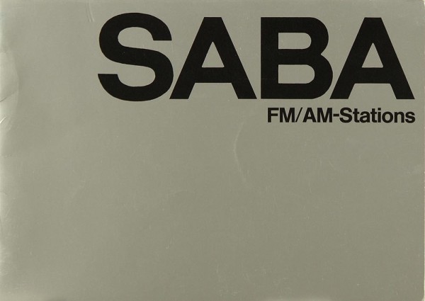 Saba FM / AM-Stations Sonstige Literatur