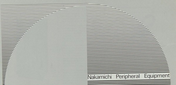 Nakamichi Peripheral Equipment Prospekt / Katalog