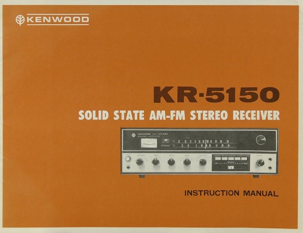 Kenwood KR-5150 Bedienungsanleitung