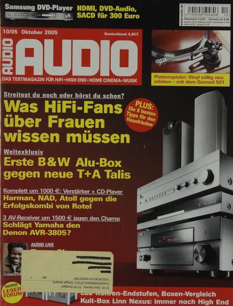 Audio 10/2005 Zeitschrift