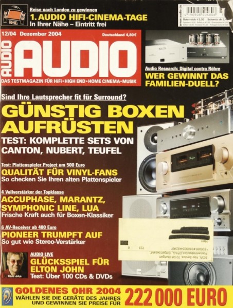 Audio 12/2004 Zeitschrift