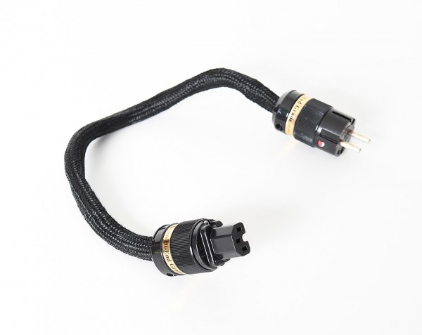 High-end mains cable with IeGo plugs 0.50m