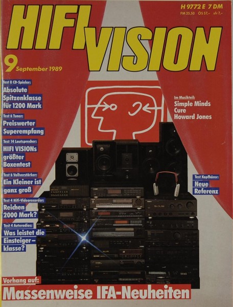 Hifi Vision 9/1989 Zeitschrift