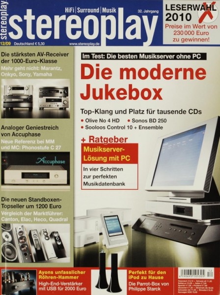 Stereoplay 12/2009 Zeitschrift