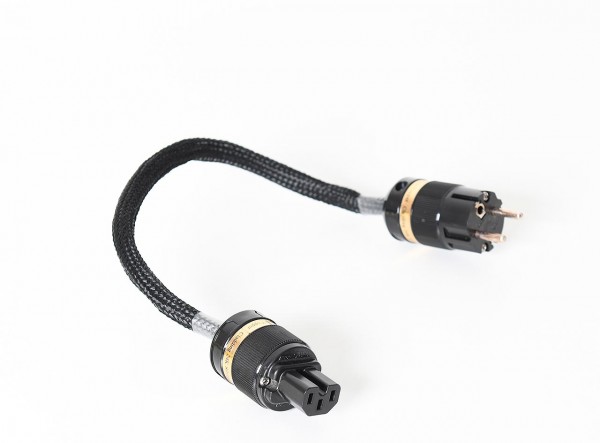 High end mains cable with IeGo plugs 0.45m