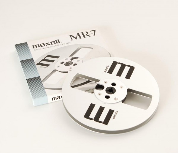 Maxell MR-7 18 er Leerspule Metall mit OVP