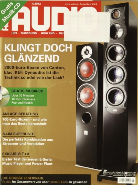 Audio 1/2012 Zeitschrift