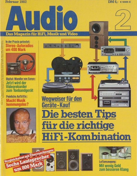 Audio 2/1982 Zeitschrift