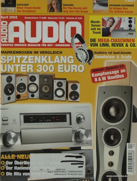 Audio 4/2002 Zeitschrift
