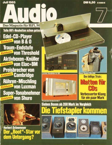 Audio 7/1985 Magazine