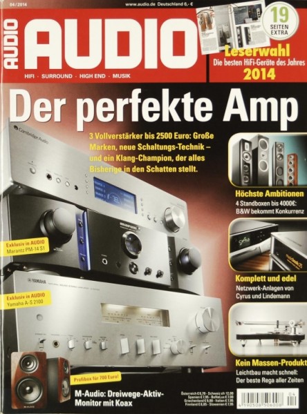 Audio 4/2014 Zeitschrift