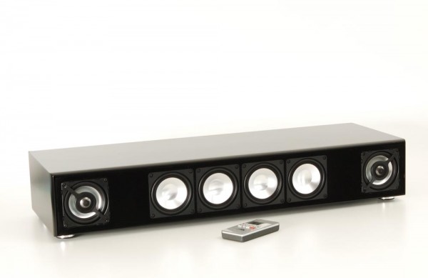 Canton Dm 90 Sound Projector Soundbar Black Bookshelf Speakers