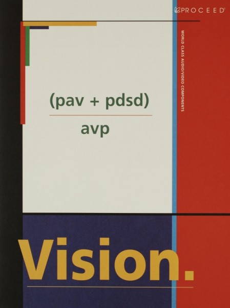 Proceed (pav + pdsd) : avp - Vision. brochure / catalogue