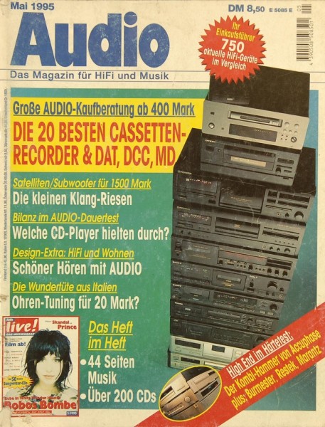 Audio 5/1995 Zeitschrift