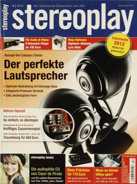 Stereoplay 4/2012 Zeitschrift