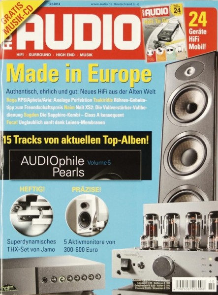 Audio 10/2013 Zeitschrift