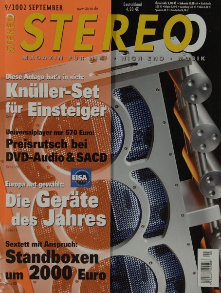 Stereo 9/2002 Zeitschrift
