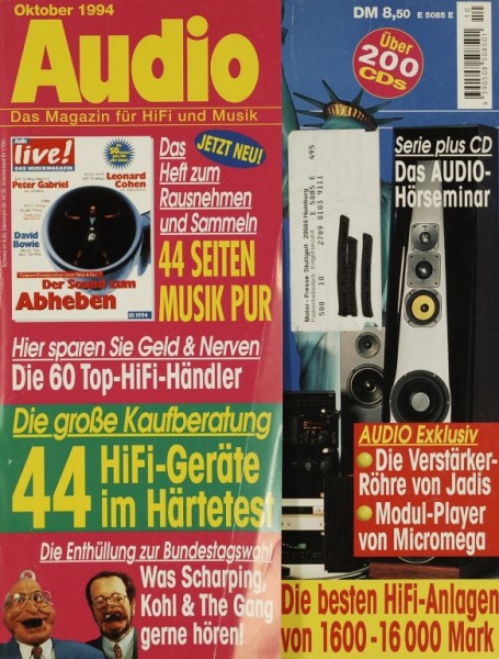 Audio 10/1994 Magazine