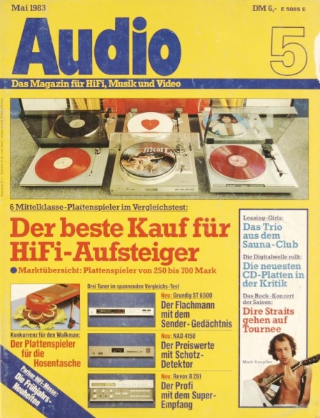 Audio 5/1983 Zeitschrift