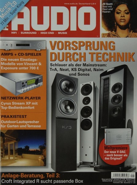 Audio 9/2011 Zeitschrift