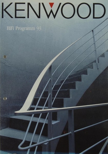 Kenwood HiFi Programm 93 Prospekt / Katalog