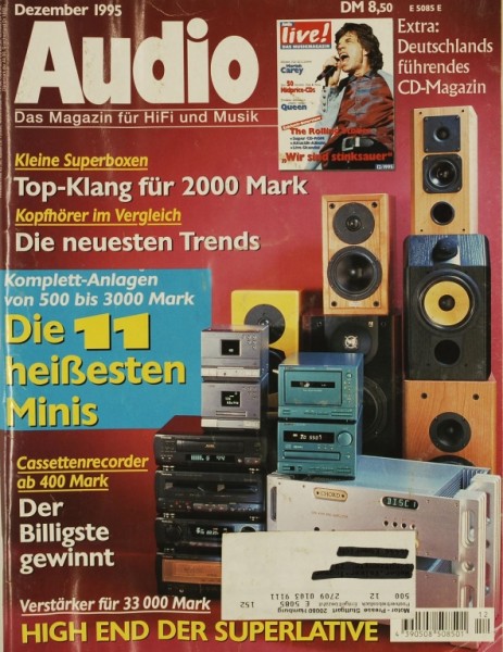 Audio 12/1995 Magazine