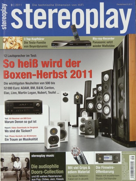 Stereoplay 9/2011 Zeitschrift
