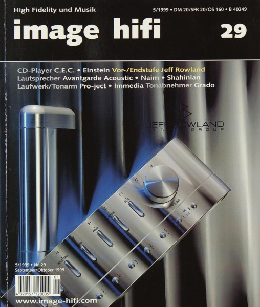 Image Hifi 5/1999 Zeitschrift