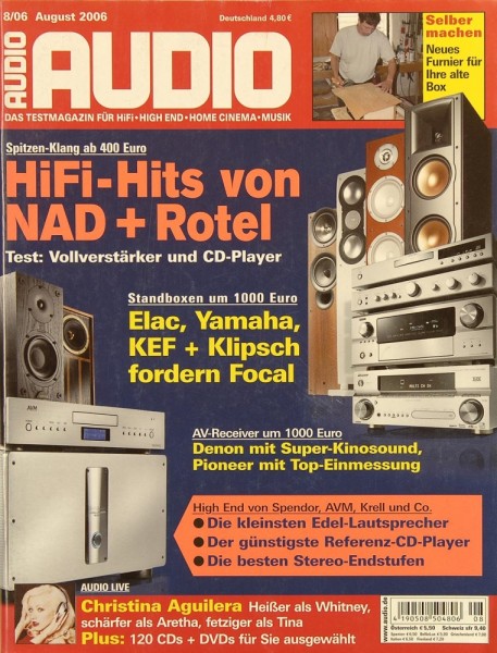Audio 8/2006 Zeitschrift