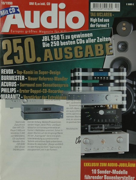 Audio 10/1998 Magazine