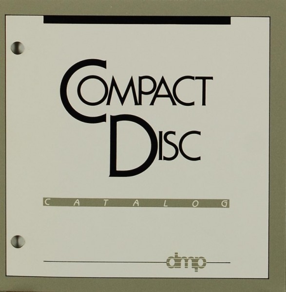 DMP Compact Disc Prospekt / Katalog