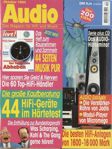 Audio 10/1994 Zeitschrift