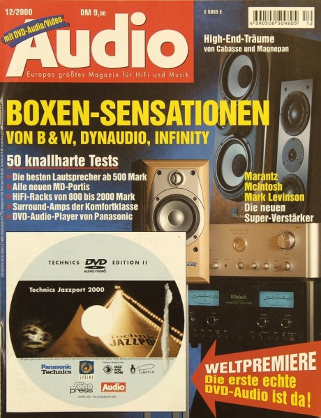 Audio 12/2000 Zeitschrift