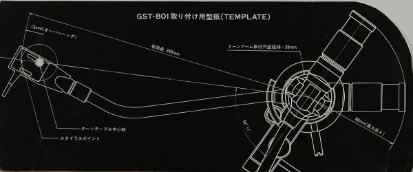 Lustre GST-801 (Template) Adjustement instructions