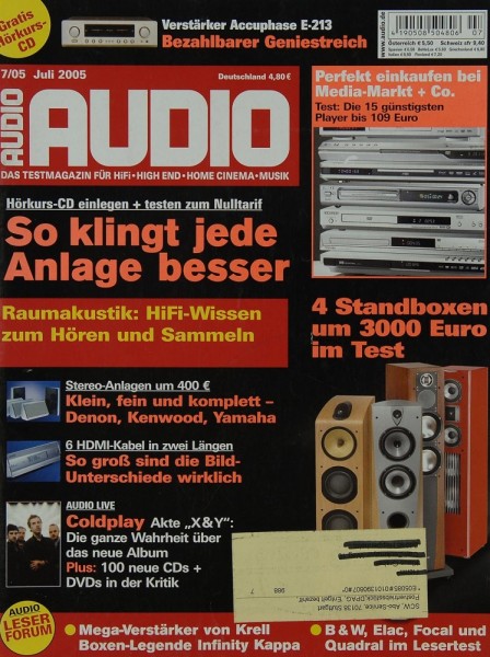 Audio 7/2005 Magazine