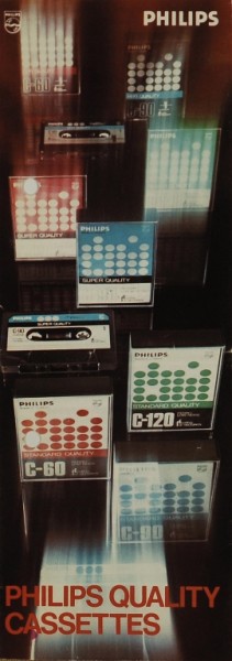 Philips Philips Quality Cassettes brochure / catalogue