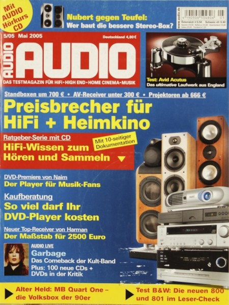 Audio 5/2005 Zeitschrift
