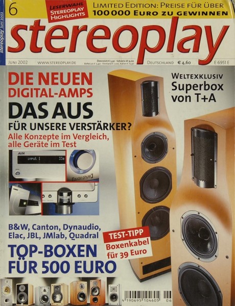 Stereoplay 6/2002 Zeitschrift