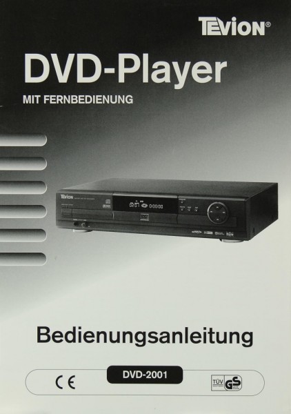 Tevion DVD-2001 Bedienungsanleitung