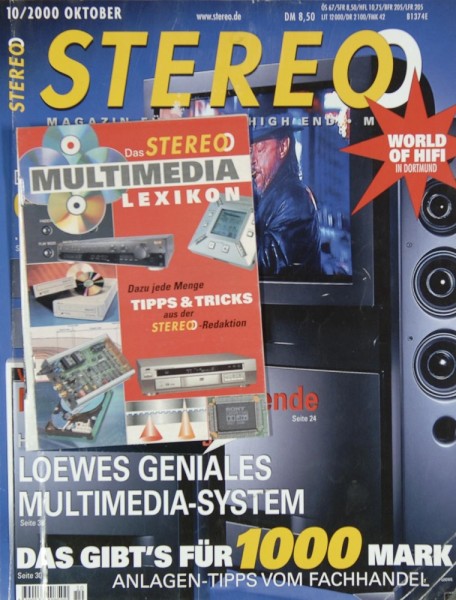 Stereo 10/2000 Zeitschrift