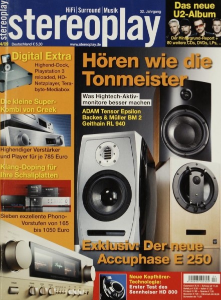 Stereoplay 4/2009 Zeitschrift