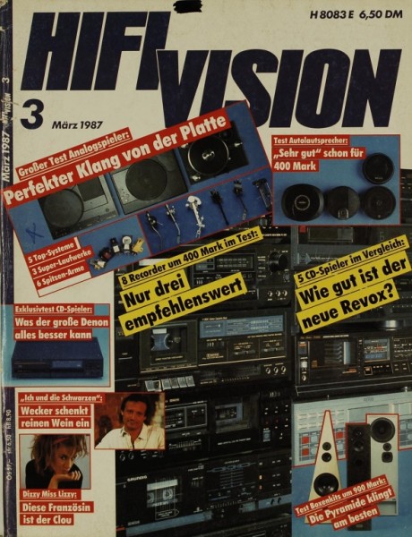 Hifi Vision 3/1987 Zeitschrift