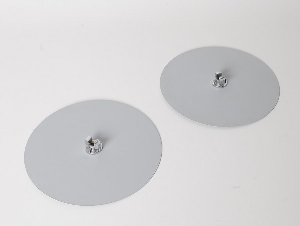 Revox tape platter 26,5 cm silver pair