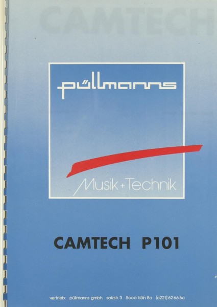 Camtech P 101 Bedienungsanleitung