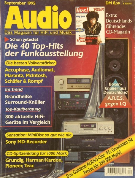 Audio 9/1995 Zeitschrift