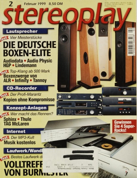 Stereoplay 2/1999 Zeitschrift